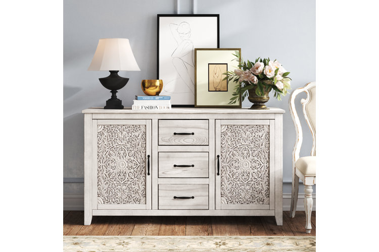 White combo clearance dresser